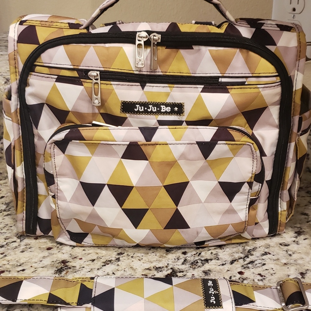 Ju Ju BFF backpack Olive Juice print